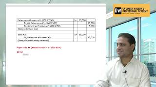 Company Account BBA Sem II Date 5 01 2021