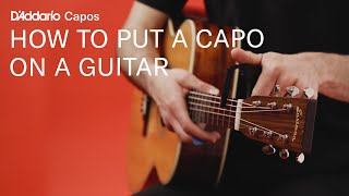 How to Put a Capo on Your Guitar