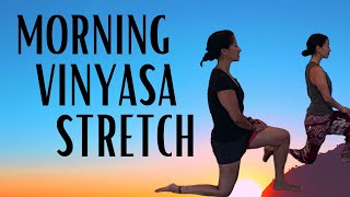 15 min Morning Vinyasa Stretch | Lower Body Focus