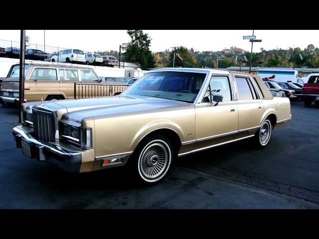 1985 Lincoln Town Car 5.0 Low Miles CHEAP Classic ...