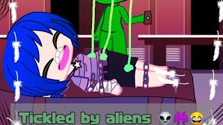 Megan Being Tickled By Alien Experiment