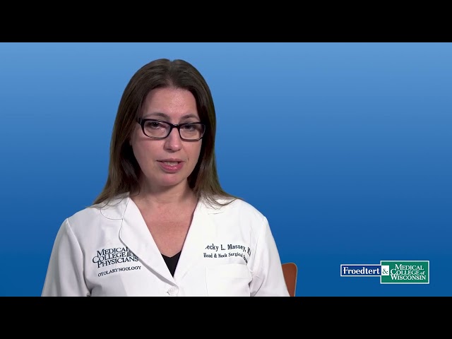 Watch What does head and neck cancer treatment include? (Becky Massey, MD) on YouTube.