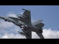 F/A-18 Demo Farnborough Airshow 2014 (Tuesday)