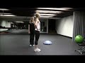 Stationary Lunge - Exercise Demonstration - Total Health Systems