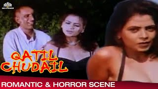 Romantic & Horror Scene From Qatil Chudail कतल चडल 2001,Hindi Horror Crime Movie