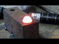 Making Hot rivets for the Titanic project