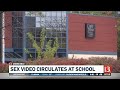Sex video circulates at school