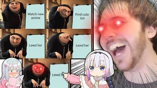 REDDIT'S ANIME MEMES (Messing with my Green Screen Edition)