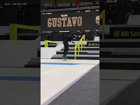 Felipe Gustavo Nollie Flip Front Nose - 2023 SLS Super Crown 🇧🇷
