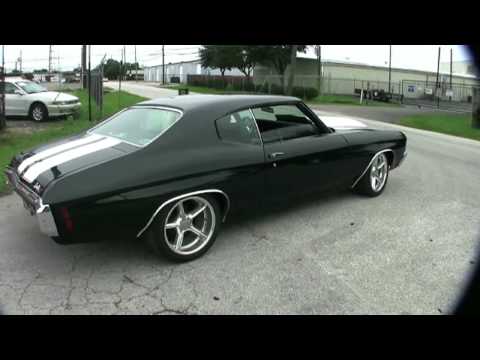 Lawell Motorsports' built 1970 Chevelle warming up the tires this Chevelle