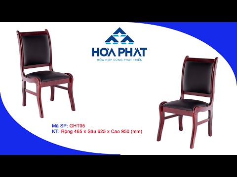 Ghế Hội Trường Gỗ GHT05 - Nội Thất Văn Phòng
