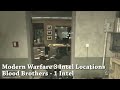 Modern Warfare 3 Intel - Blood Brothers Intel Locations (1 Intel)