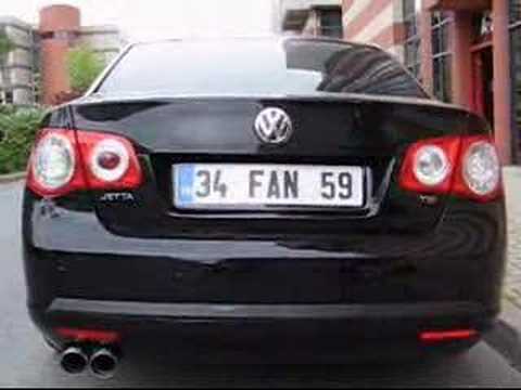 BORLA VW Jetta 14 TSI Exhaust tuned by Akaylar Group Turkiye