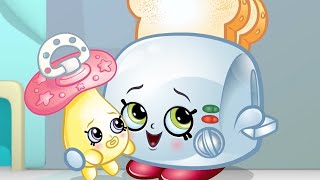 SHOPKINS CARTOON | TOAST BABYSITTER | Compilation | Cartoons for Children | Kids TV Shows