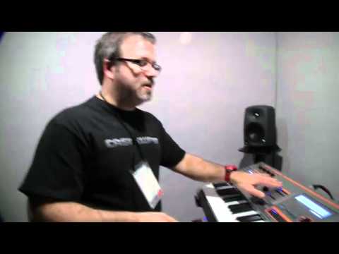 NAMM2012 - Casio XW-P1 Synthesizer