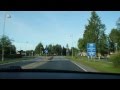 Saapuminen Kaustisen keskustaan