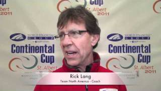 2011 WFG Continental Cup of Curling Draw 4 Media Scrum