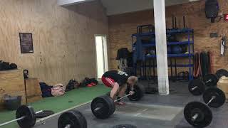 Hang Snatch Fail: 136kg/300lbs by Mike "Dr. Hang Snatch" Bjerregaard