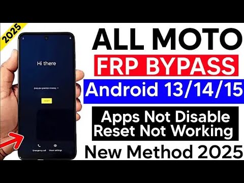 All Moto Frp Bypass 2025/Gsm Devil/New Method Google All Moto Frp Bypass 2025/Gsm Devil/New Method Google