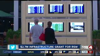 Southwest Florida International Airport Rsw Gets 2.7 Million Dollar Infrastructure Grant