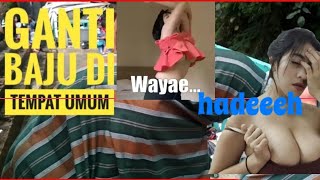 Ganti Celana Di Tempat Umum