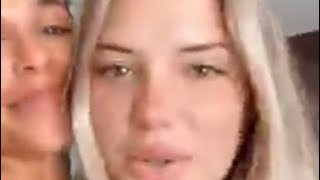 Chantel Jeffries & Alissa Violet Get Freaky On Live Stream Nip-Slip
