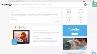 How to manage Nixplay friends online