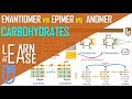 Enantiomer vs Epimer vs Anomer [Carbohydrates]