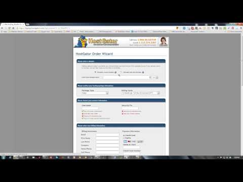 VIDEO : how to purchase web hosting and domain name with hostgator - watch this video if you would like to know how to buy webwatch this video if you would like to know how to buy webhostingand domain name for yourwatch this video if you  ...