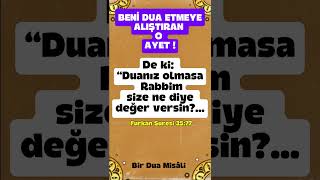 Bir Dua Bir Ayet
