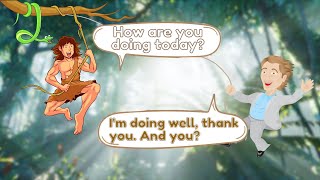 Learn English Fast Good Afternoon & How Are You Doing? - Level 1 - Conversation 2