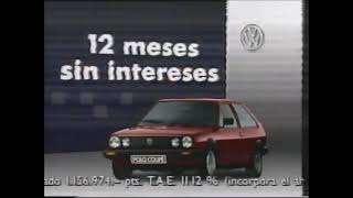 Anuncio Volkswagen Polo Coupé - 1989