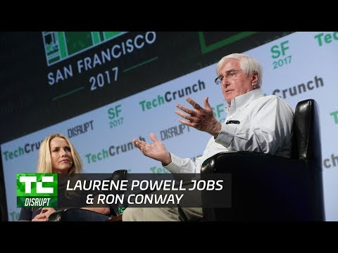 Laurene Powell Jobs and Ron Conway: Help Our Fellow Americans | Disrupt SF 2017