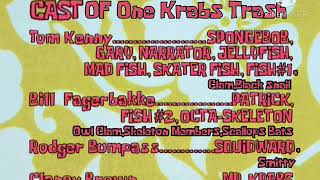 Spongebob Squarepantsone Krabs Trash Credits 2002