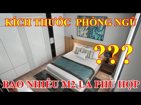 Diện tích công năng phòng ngủ.Bao nhiêu m2 là phù hợp, nội thất cơ bản là gì