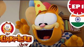 हनद - The Garfield Show - Pasta Wars S01E01 - Hindi Cartoons For Kids