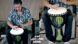 X8 Drums Lava Lamp Djembe - Groove by Mateo Jaramillo