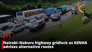 Nairobinakuru Highway Gridlock As Kenha Advises Alternative Routes