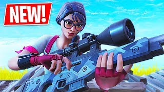 New Sniper Gameplay!! *Pro Fortnite Player* (Fortnite Battle Royale)