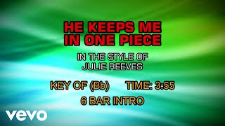 Watch Julie Reeves He Keeps Me In One Piece video