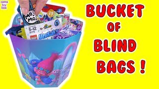 Blind Bags Opening Toy Surprises MOJ Mickey Minnie Ryans World PJ Masks Trolls 9 My Little Pony