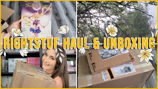 Manga Haul & Unboxing Rightstuf Special 35 Volumes Bonus Soothing Rain Asmr