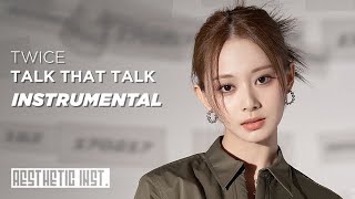 Twice 'Talk That Talk' (Official Instrumental)
