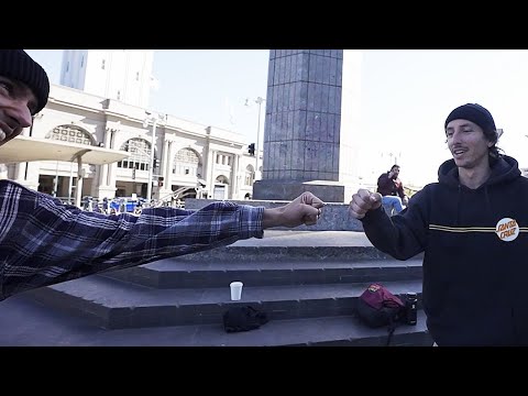 FIRST TRY STRAIGHT 8? TOM ASTA AND KEVIN BRAUN IN SF! SCREAMING VLOG 15 | Santa Cruz Skateboards