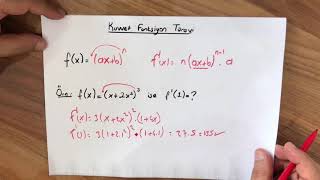 Türev 1A