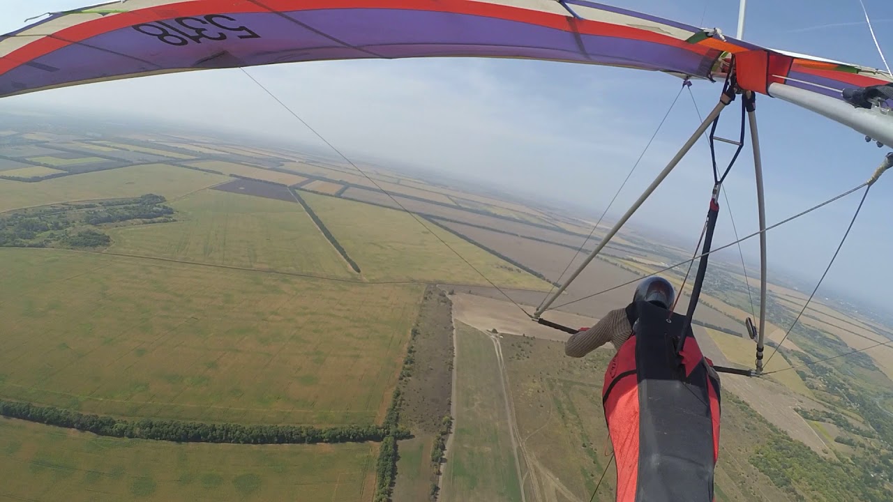 Nude hang gliding