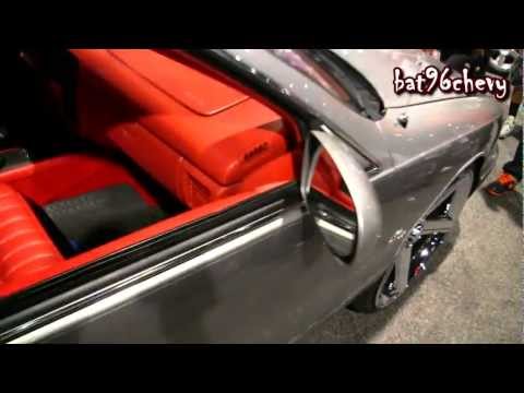 Silver 96 Impala Ss On 24 Irocs All Red Interior 1080p
