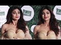 Bombshell Shilpa Shetty Looking Hot & $exy In Off Shulder Dress Arrive At Livaeco Global Awards 2021