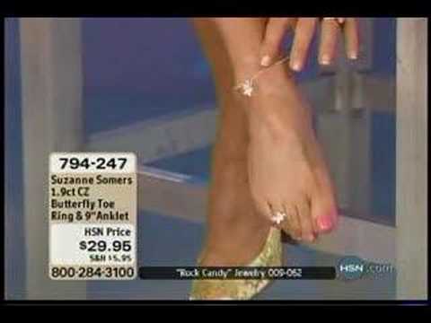 suzanne somers feet