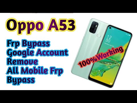 oppo A53 Frp Bypass google account Remove without oppo A53 Frp Bypass google account Remove without